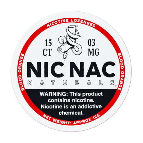 Nic Nac Blood Orange Lozenge LZ