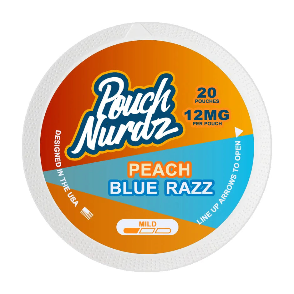 Pouch Nurdz Peach Blue Razz Slim SL 2/3
